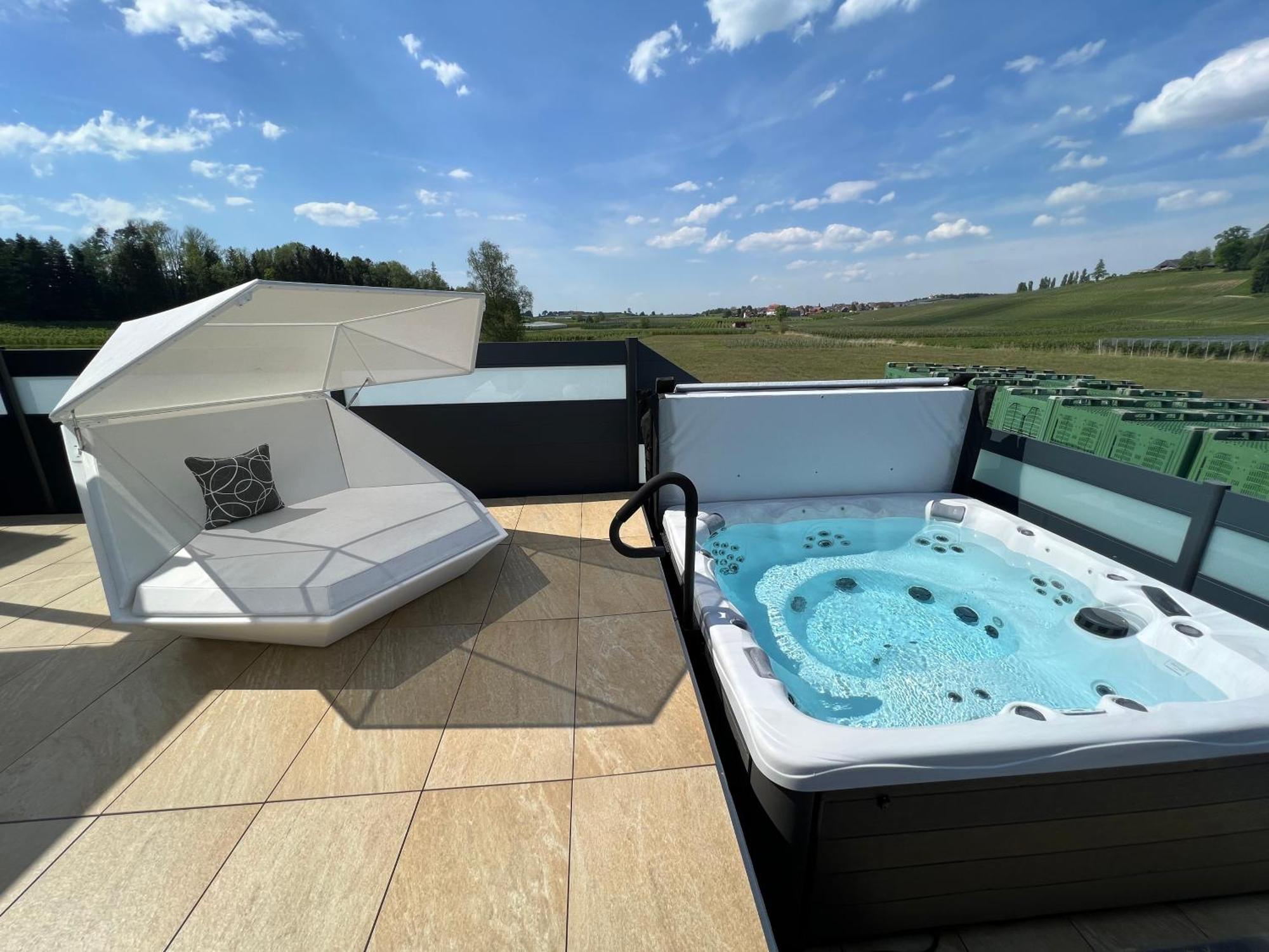 ואסרבורג Poolhaus Bodensee Ideal Fuer Geschaeftsreisende מראה חיצוני תמונה