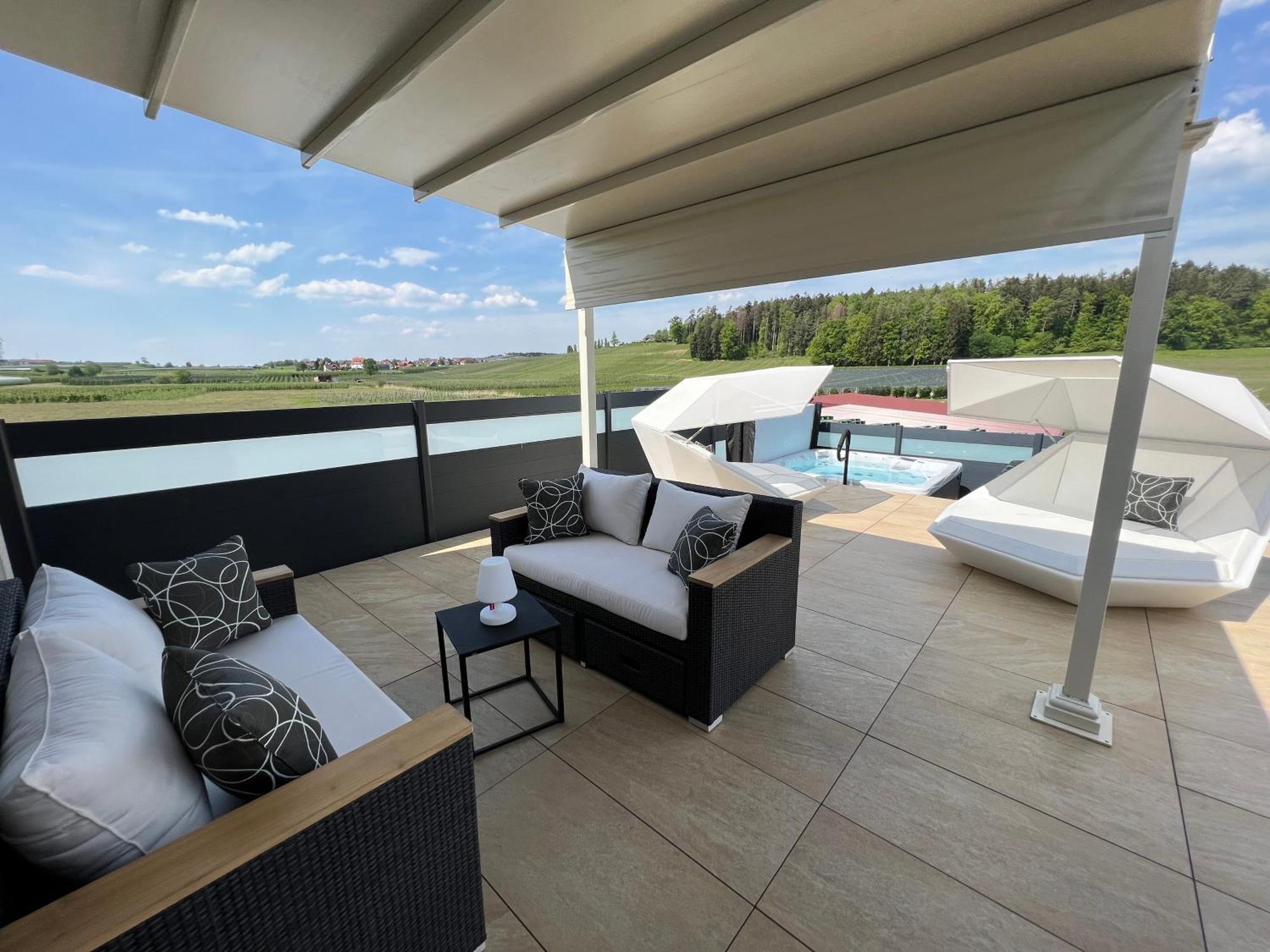 ואסרבורג Poolhaus Bodensee Ideal Fuer Geschaeftsreisende מראה חיצוני תמונה